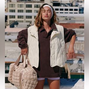 NWT - Free People Quinn Quilted Puffer Vest